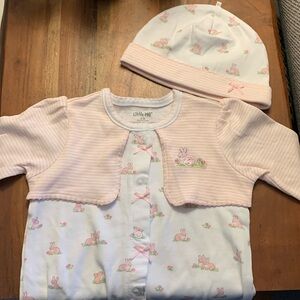 Little Me 3M Outfit with Hat